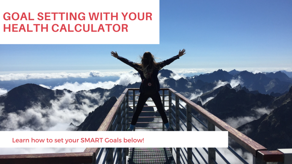 Your Health Calculator - SMART Goal Setting